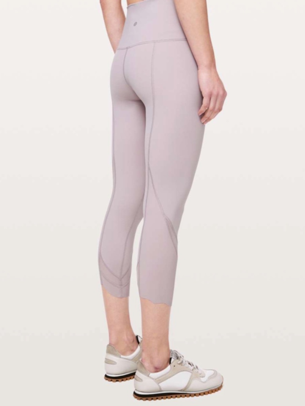 Lululemon Wunder Under Crop II Roll Down Scallop Full-On Luxtreme 24" - Picture 3 of 14